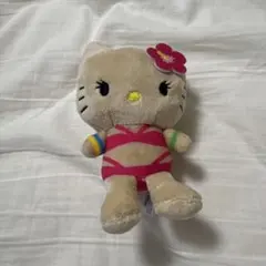 ハローキティ ぬいぐるみ　日焼けキティ