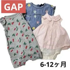 女の子向け　ロンパース　ショートオール　GAP 70cm 6-12ヶ月