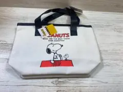 [新品・未使用] スヌーピー　帆布 トートバッグ　柄①　サイズ S