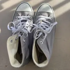CONVERSE グレー ハイカットスニーカー