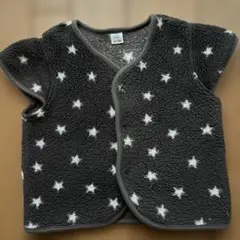 ベビーベスト 90センチ 星柄 スリーパー パジャマ