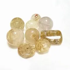 ゴールドルチル 8mm前後 11粒 - メルカリ