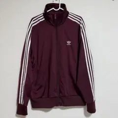 【希少】adidas アディダス トラックジャケット ワインレッドボルドー