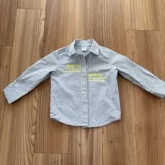 Noeil aime BeBe ストライプ長袖シャツ 100