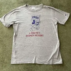 champion✖️ 東京ディズニーリゾート コラボ　ミッキーマウス Tシャツ　M