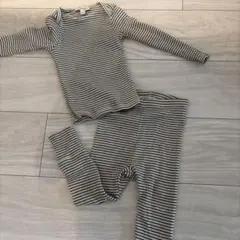 CARAMEL ベビー服 セットアップ 12M ボーダーのサムネイル