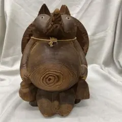 2025年最新】たぬき 置物 木彫の人気アイテム - メルカリ