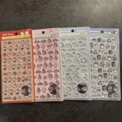 【国内正規品】サンリオ　ボンボンドロップシール　ミニ　4種