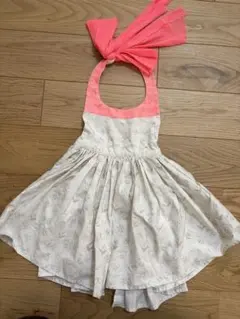 MARLMARL ベビーエプロン　ピンクリボン