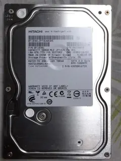 内蔵ＨＤＤ　３．５インチ　５００ＧＢ　【注意判定】中古ジャンク
