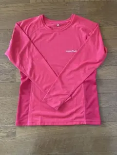 モンベル 1114122速乾長袖Tシャツ クールロングスリーブTレディースＬ