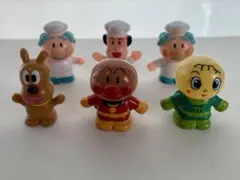 ☆【アンパンマン】指人形・6体セット・平成初期