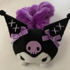 クロミ ヘアアクセサリー 紫シュシュ