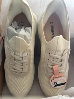SLIM WALK スニーカー アイボリー　24.0cmのサムネイル
