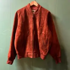 80s SEAHOP カウハイドスエードブルゾン