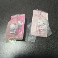 ハローキティ パッケージミニチュアコレクション ガチャガチャ 2個セット