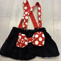 ベビードール　ミニーちゃん　ワンピース　サロペット　80