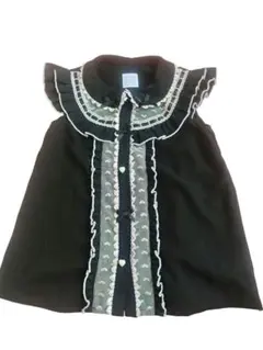 110cm♥axes femme kids フリルブラウス
