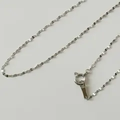 目玉商品‼️新品 日本製 Pt850 プラチナ キラキラ ネックレス 40cm