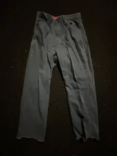 XLARGE ダメージバギーデニム 橙バンダナ刺 繡 size.L