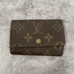 Louis Vuitton モノグラムキーケースブラウン　レザー　ルイ　ヴィトン