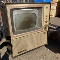 Victor 赤 ブラウン管テレビ・スピーカーセット Victor 赤 ブラウン管テレビ・スピーカーセット Victor 赤 ブラウン管