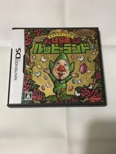 ニンテンドーDS もぎたてチンクルのばら色ルッピーランド 箱 説明書あり
