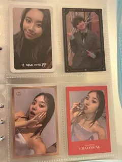 TWICE チェヨン　トレカ　セット