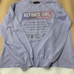 トレーナー 薄紫　160サイズ