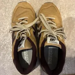 New Balance スニーカー ベージュ/バーガンディ