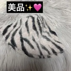 ゼブラ柄バケットハット フリーサイズ