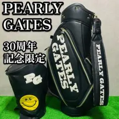 PEARLY GATES スマイリーフェイス キャディバッグ キャスター付 - メルカリ