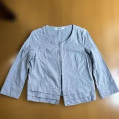 NATURAL BEAUTY BASIC ノーカラージャケット Mのサムネイル