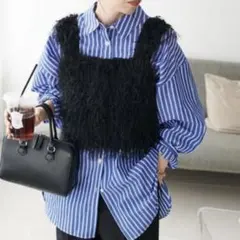 discoat フリンジビスチェ