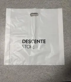 【匿名配送】DESCENTE ショップ袋 ナイロンショッパー 大きめ　デサント