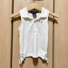値下げ レア RALPH LAUREN ラルフローレン ノースリーブ ポロシャツ