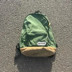 00s OUTDOOR グリーン 差し色 バックパック リュック円堂守city - メルカリ