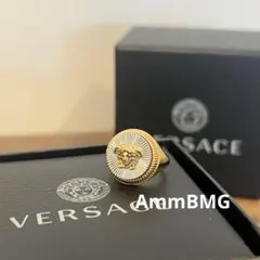 正規新品7万円　ヴェルサーチ 指輪 リング メンズ メドゥーサ ビギー リング