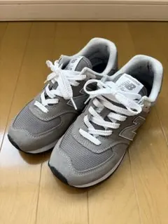 New Balance 574 グレー スニーカー 24.5cm