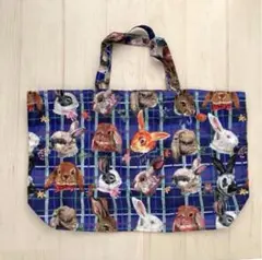新品　ナタリーレテ　ポケッタブル バッグ　ラビット　うさぎ　ウサギ