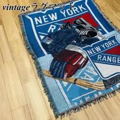 激アツ】vintage厚手ラグマットアメリカUSA 9種類国旗 インテリア古着