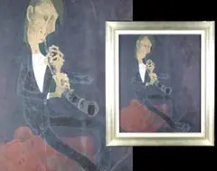 ベルナール・ビュッフェ【Homme assis dans l'atelier】 ベルナール・ビュッフェ【Homme assis dans l'atelier】 - メルカリ