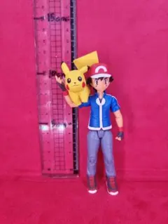 ポケモン ASH with PIKACHU サトシとピカチュウ フィギュア 希少