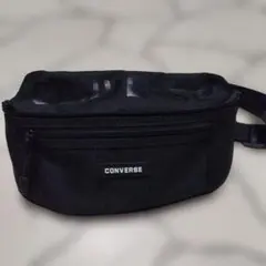 CONVERSE ブラック ショルダーバッグ