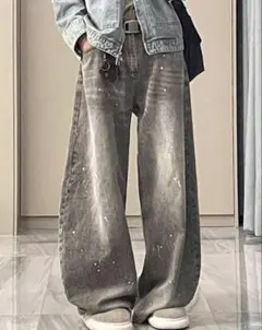 peoplesense ピーポーセンス ペイントデニム バルーンデニム 正規品