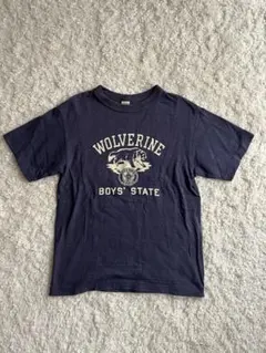 WAREHOUSE WOLVERINE Tシャツ ネイビー Sのサムネイル