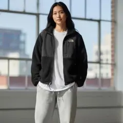 【1458】ノースフェイスデナリジャケットポーラーテック黒Sホログラムあり