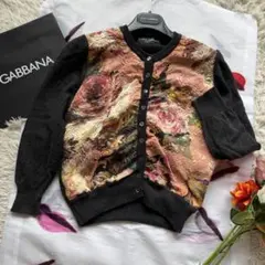 DOLCE&amp;GABBANA　レオパード柄　ヒョウ柄　カシミアカーディガン DOLCE&GABBANA - DOLCE&GABBANA レオパード柄 ヒョウ柄 カシミア