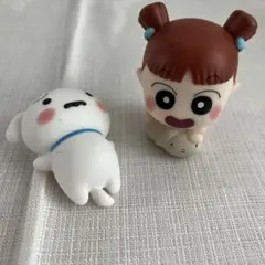 クレヨンしんちゃん　ベビーネネちゃん&シロ
