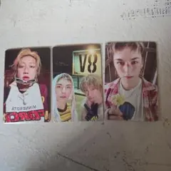 SEVENTEEN V8 weverse 一般盤 特典 コンプセット 3枚 - メルカリ
